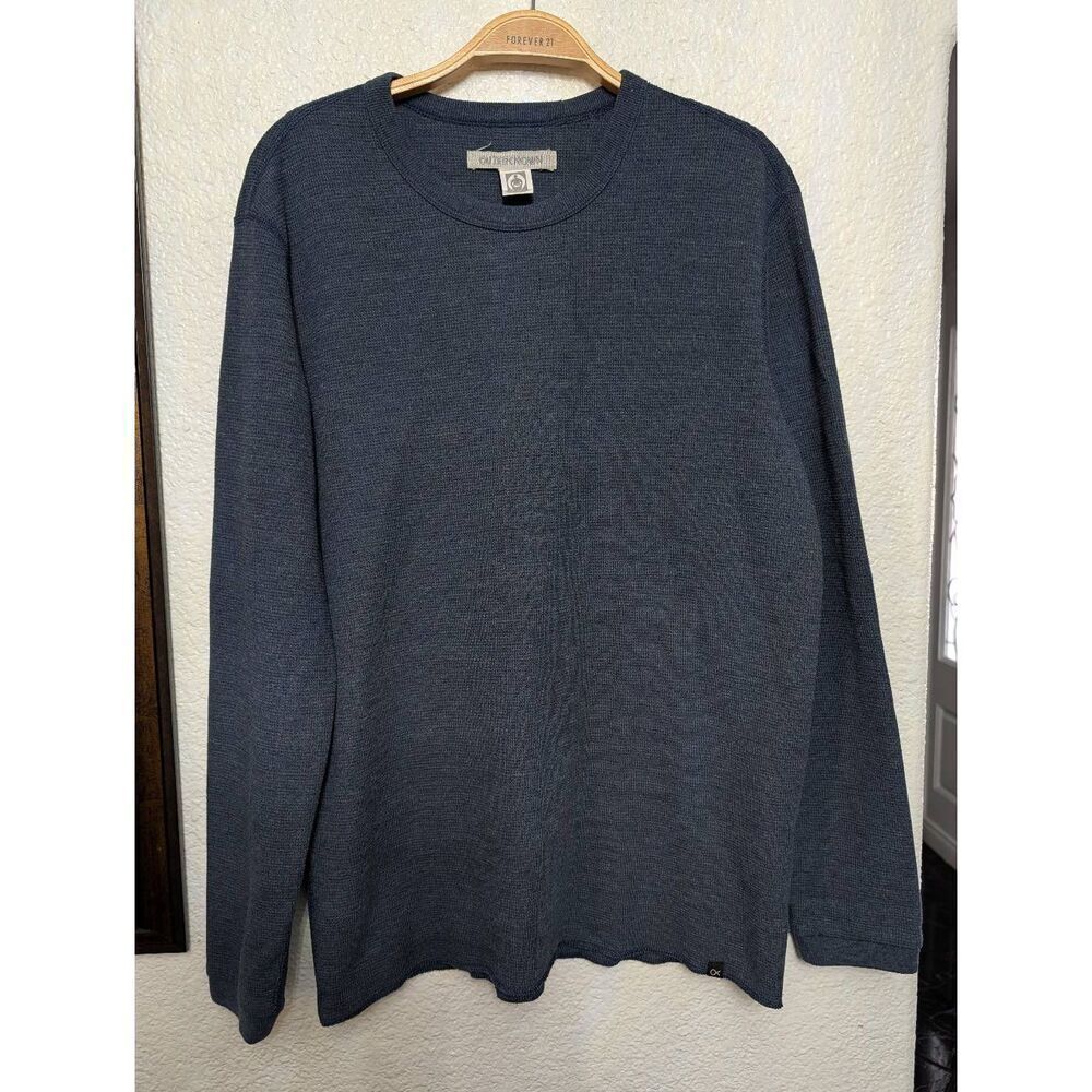 Outerknown termal for men size small petite blue